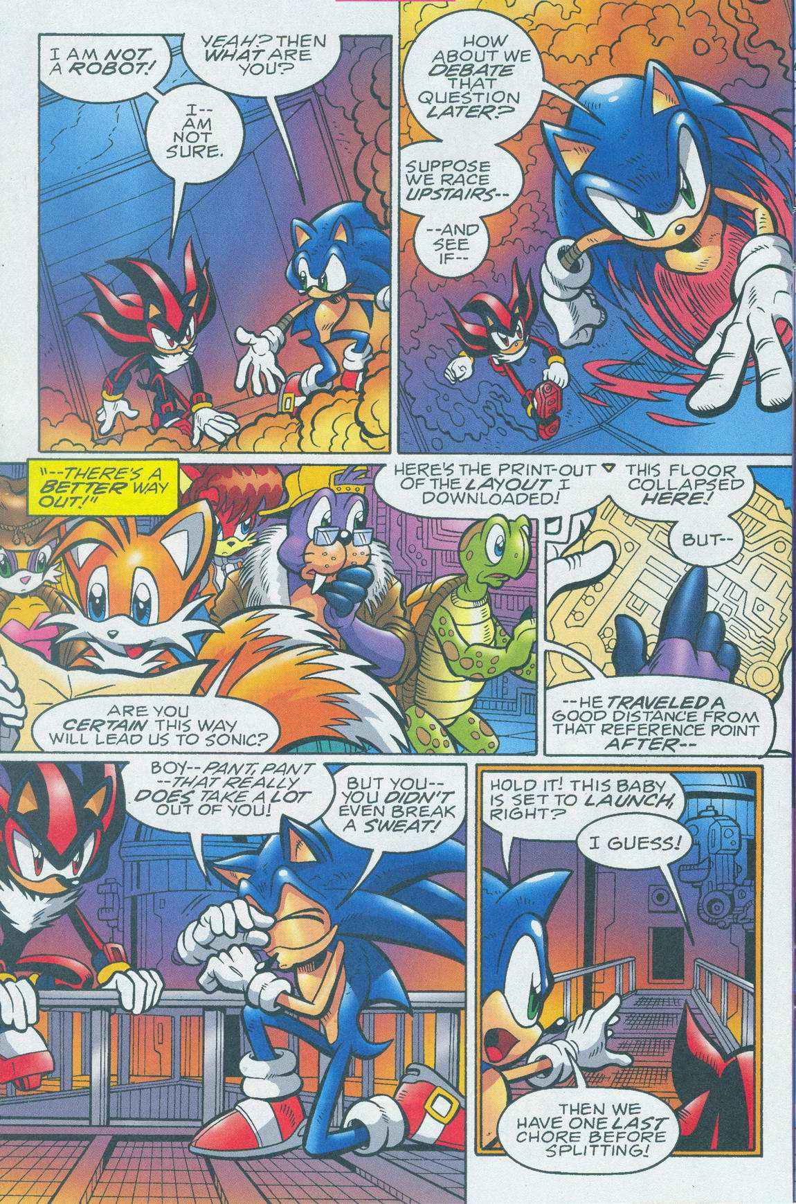 Sonic - Archie Adventure Series July 2005 Page 9